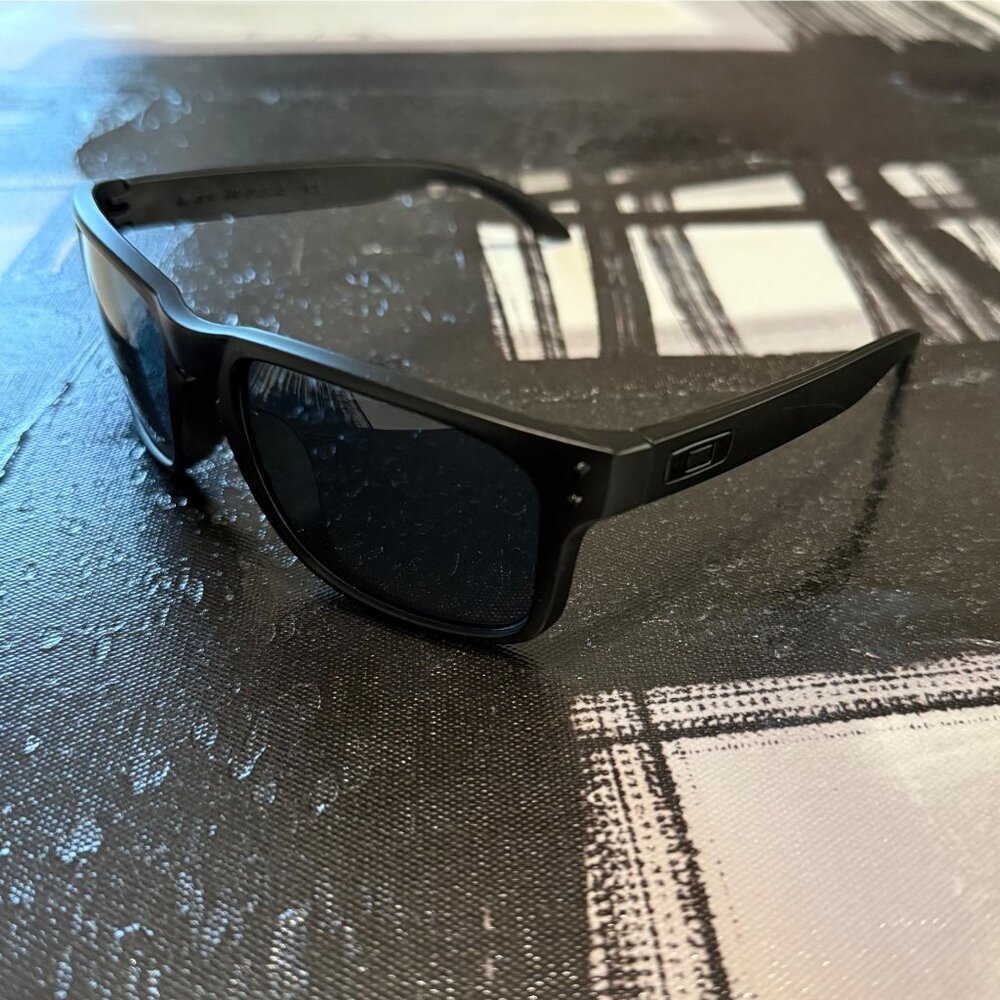 OO9102 Oakley Holbrook Black Matte Frame 9102 - Picture 6 of 11